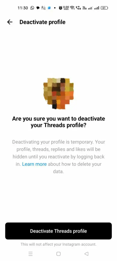 How To Deactivate Threads Account - Deactivate Threads Profile