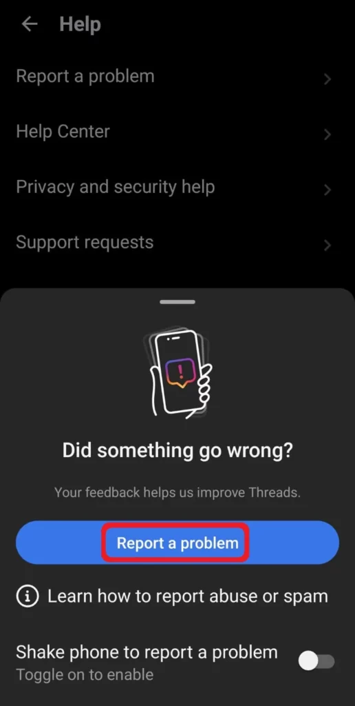 How To Fix Threads An Unknown Error Occurred; Contact Threads App Support_5