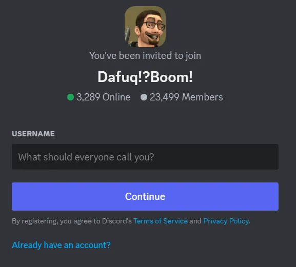 How To Join Dafuqboom Discord Server Link