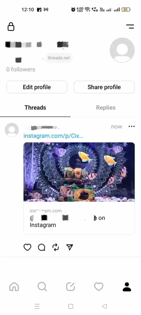 How To Share Your Instagram Post On Threads Using Share Button