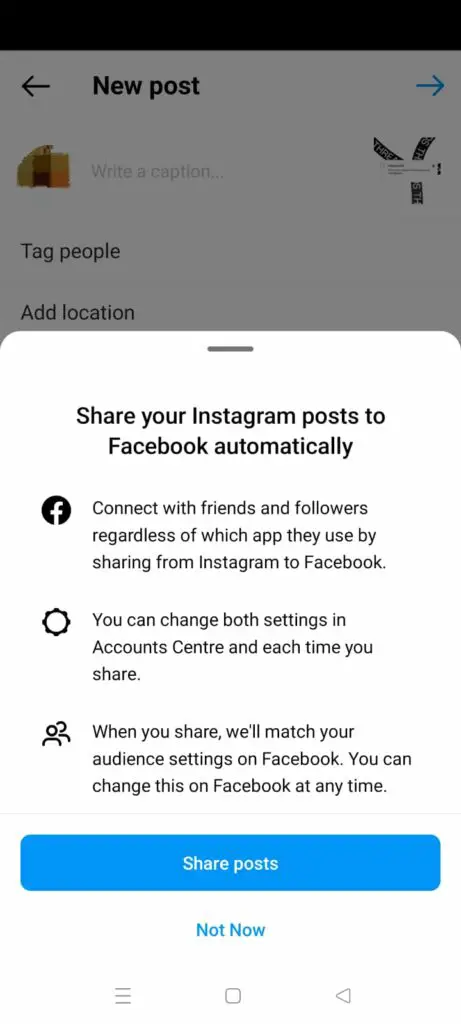 How To Share Your Threads Post On Instagram - Share post