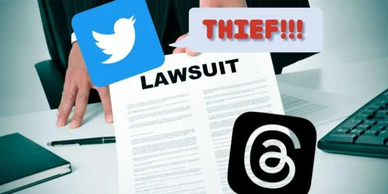 TWITTER threads lawsuit