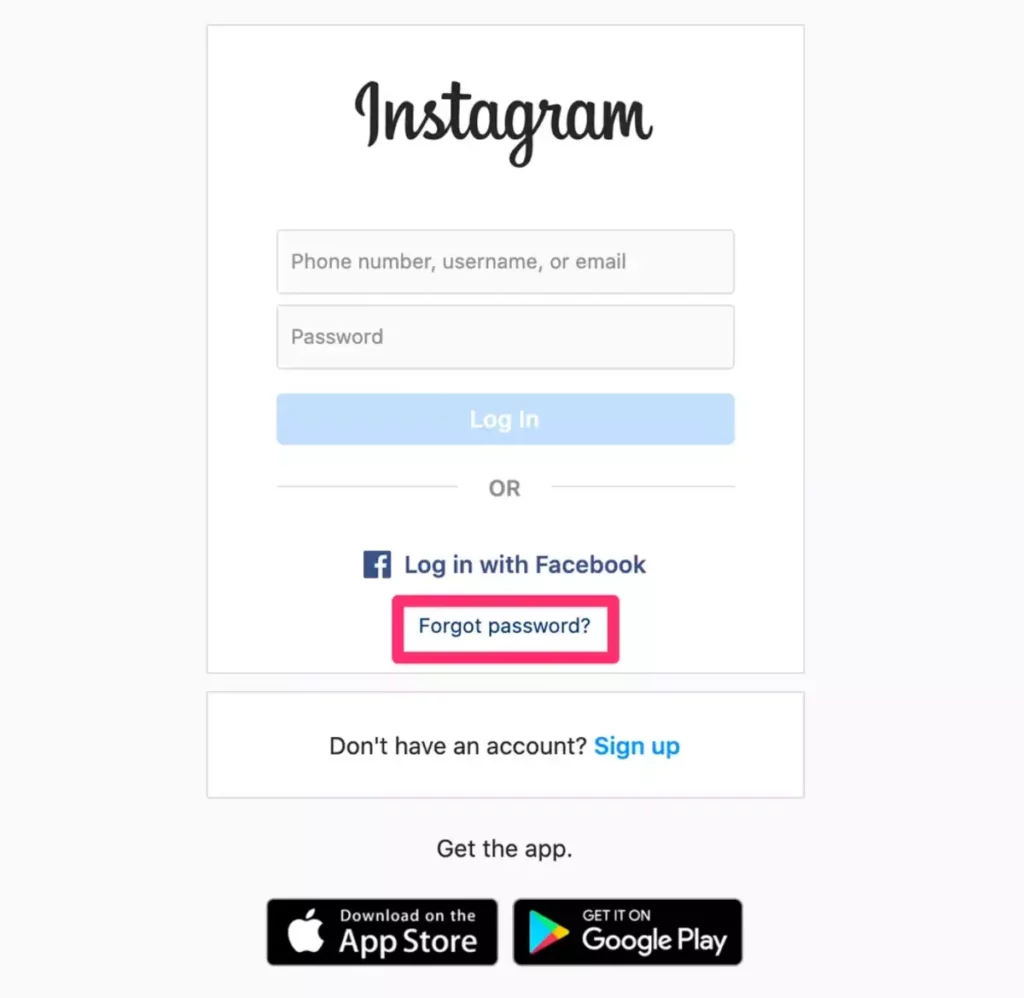  Reset Your Instagram Password
