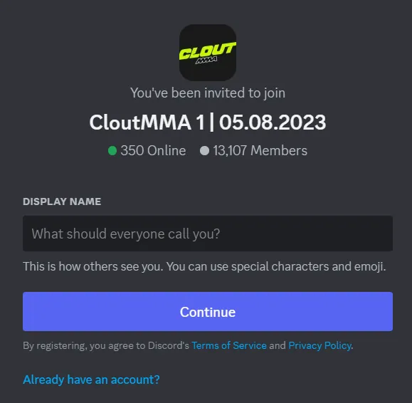 How To Join Clout MMA Discord Server Link