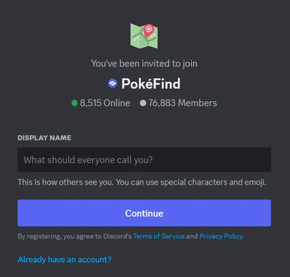 How To Join The Official Discord Server For PokeFind