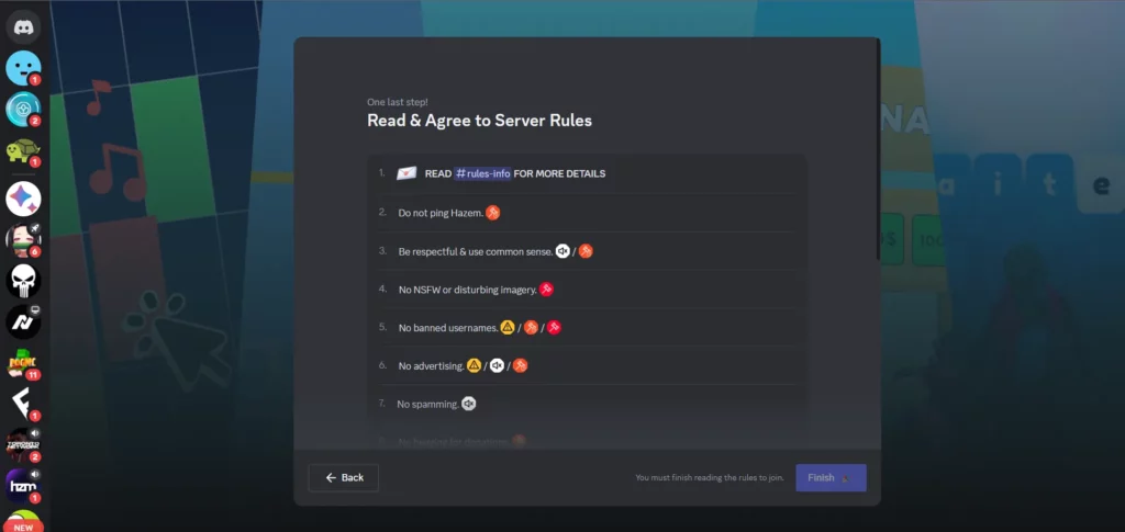 How To Join Hazem Discord Server Link? - Agree 