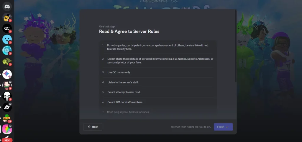 How To Join Royale High Discord Server Link - Agree to the Rules