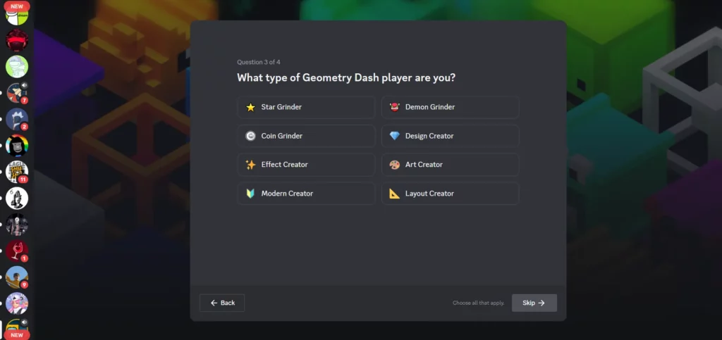 How To Join Geometry Dash Discord Server? - players type