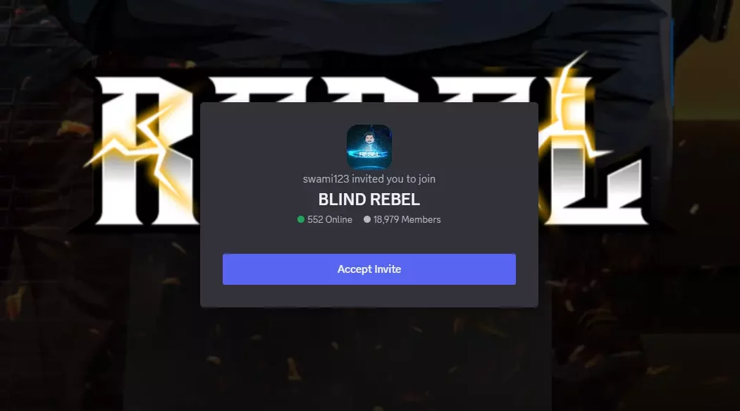 Blind Rebel Discord