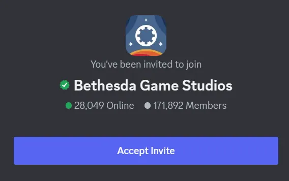 How To Join The Official Discord Server For Starfield