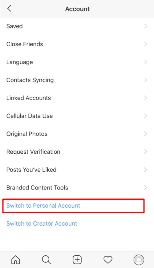 How To Make Instagram Account Personal 2023