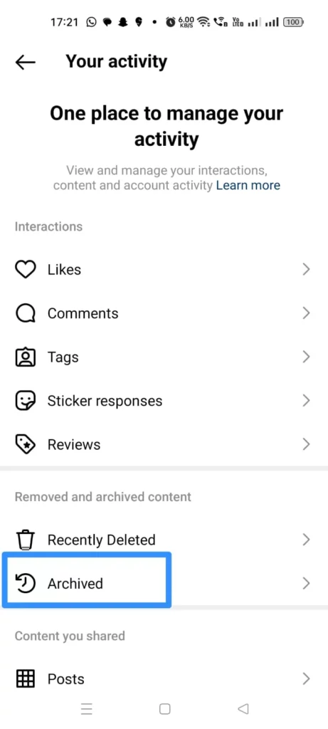 How To Fix Instagram Deleting Videos After Posting? Check Instagram Archives -Archived