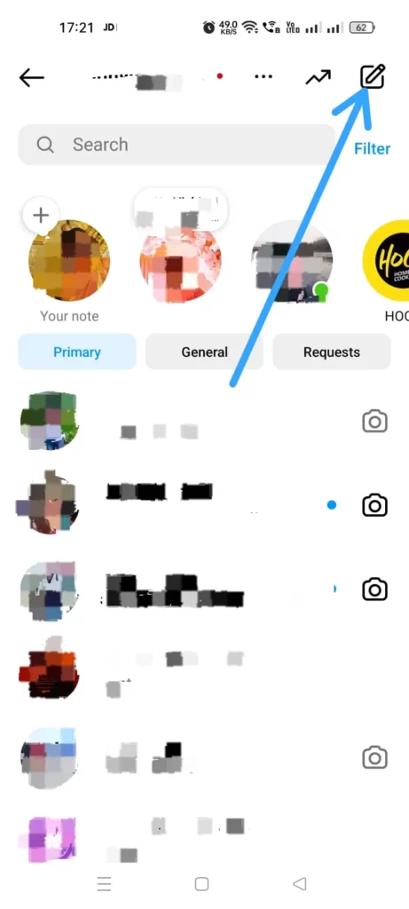 How To Create Broadcast Channel On Instagram? - Edit icon