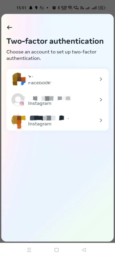 How To Check If Instagram Notify You When Someone Logs Into Your Account? - Enable Two-factor authentication - choose an account
