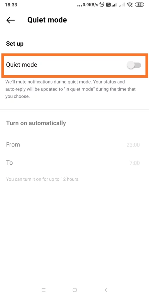 How To Turn On Instagram Quiet Mode_3