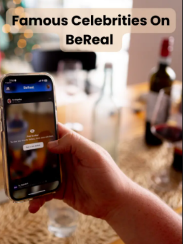 Famous Celebrities on Bereal