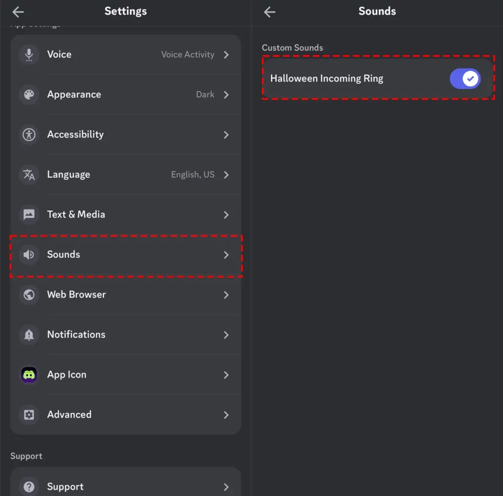 How To Enable Discord Halloween Ringtone_Mobile