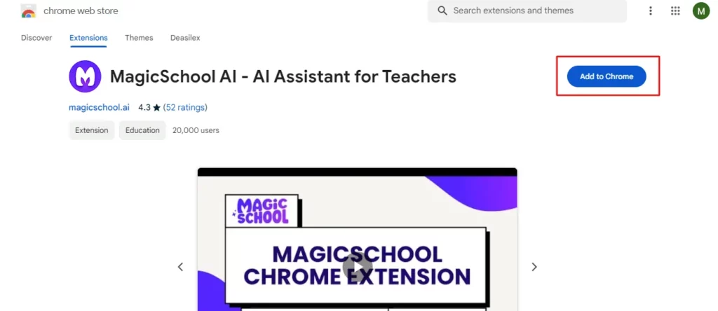 How To Add Magic School AI Chrome Extension? Chrome Extension For The Teachers!