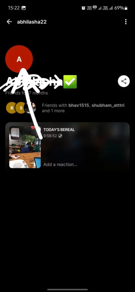 How To View Your Friend's Profile Pictures On BeReal?